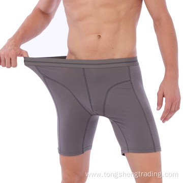 Extended sport 3D men's boxers underwear for bodybuilding